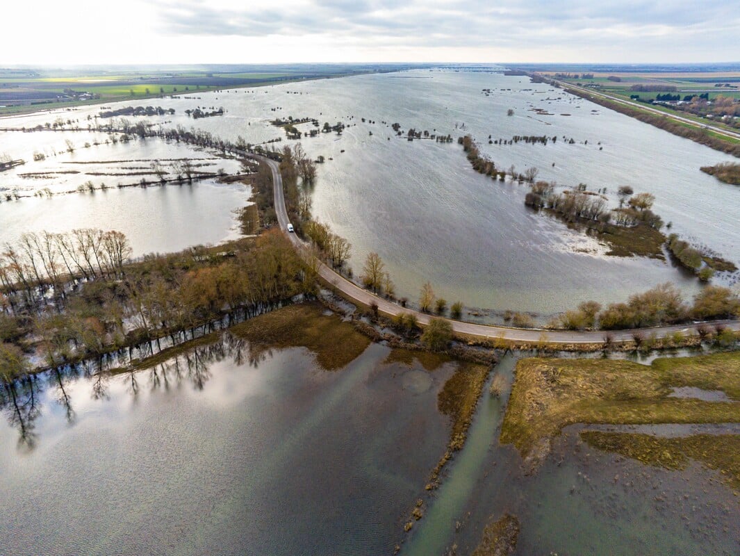 Flooded Fens Landscape - Copyright Ian Burt Photography