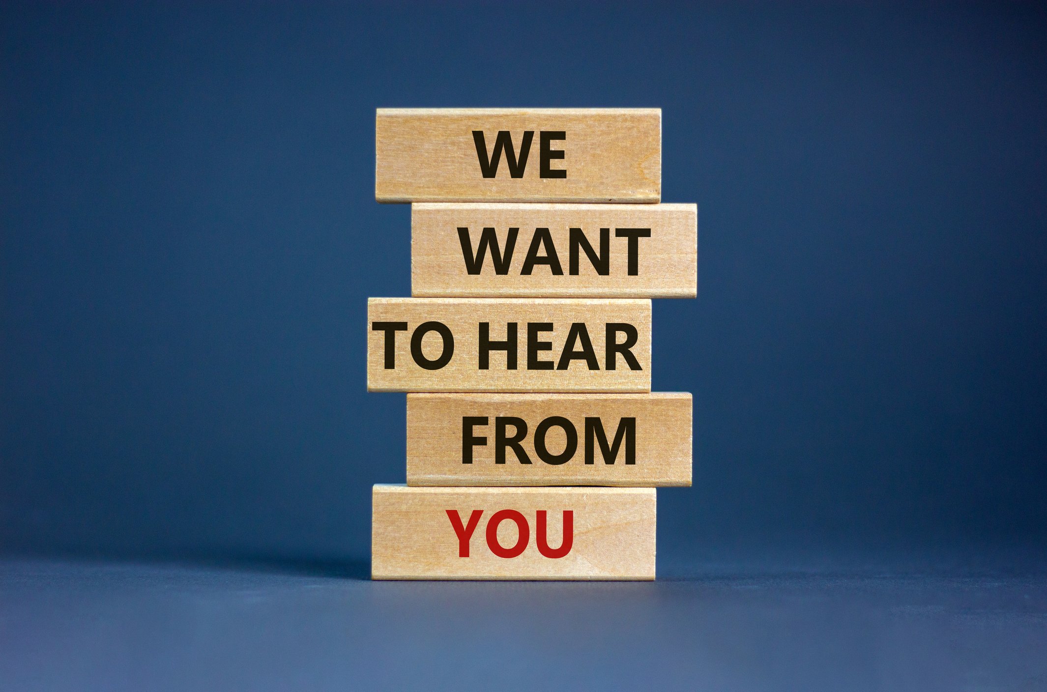 We_want_to_hear_from_you [istock]